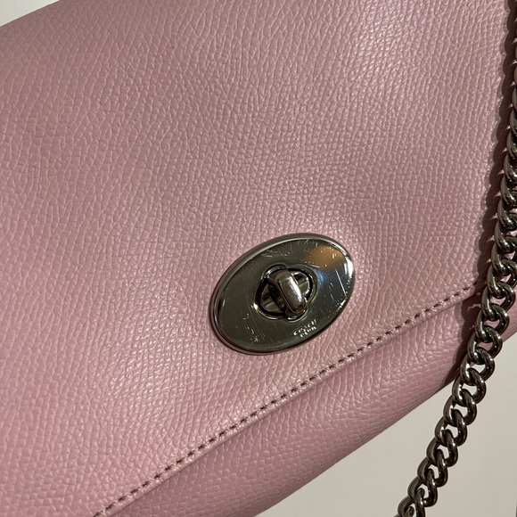 Coach Mini Ruby Crossbody Clutch Bag Petal Pink F34604 - Picture 3 of 9